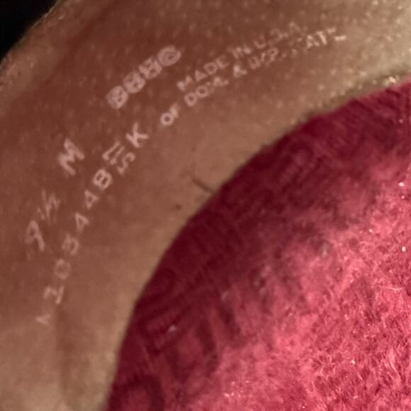 Munro Leather Ballet Flat Shoes Cap Toe Slip On Size 9.5M Shimmer Bronze Gray - Picture 11 of 13